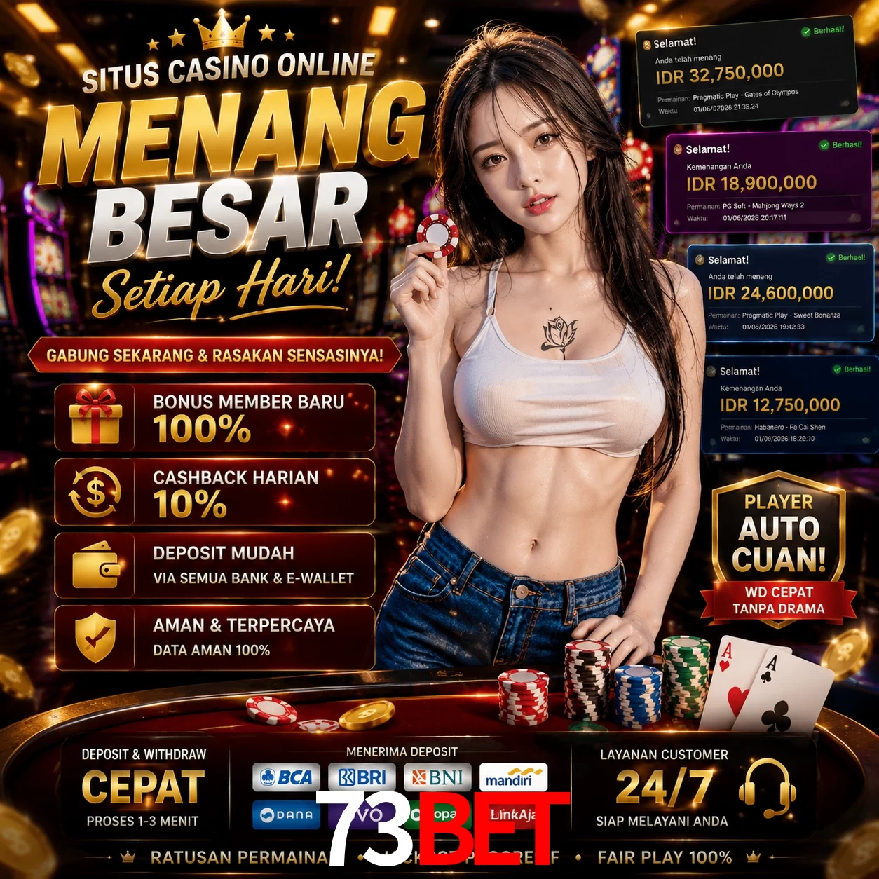 Starlight Princess - Slot game com multiplicadores na 73Bet